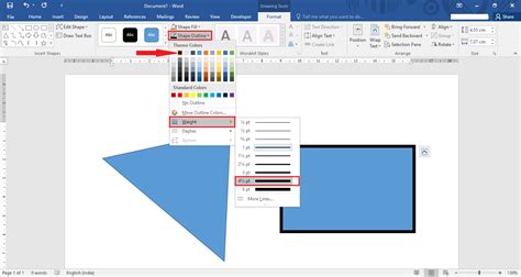 How To Insert Edit Shapes In Microsoft Word