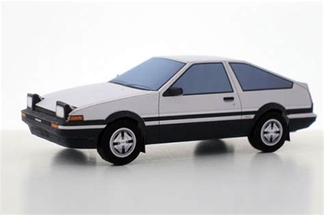 Toyota Sprinter Trueno AE86 Paper Model Paperized Crafts