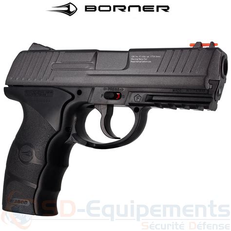 Pistolet Co Borner W Culasse M Tal Mm Bb Joules Sd