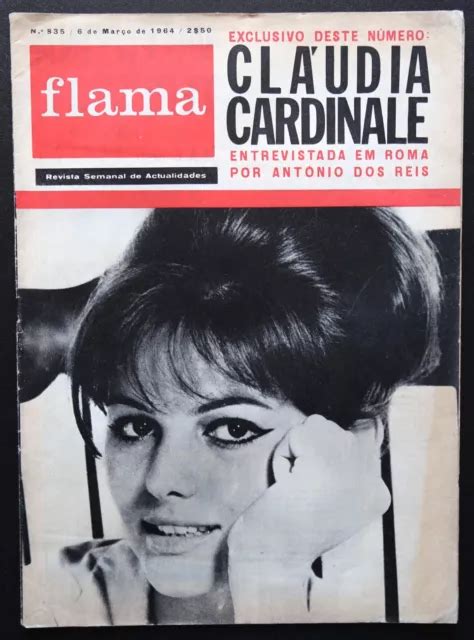 FLAMA 1964 CLAUDIA Cardinale Valentina Tereshkova Peter Sellers Britt