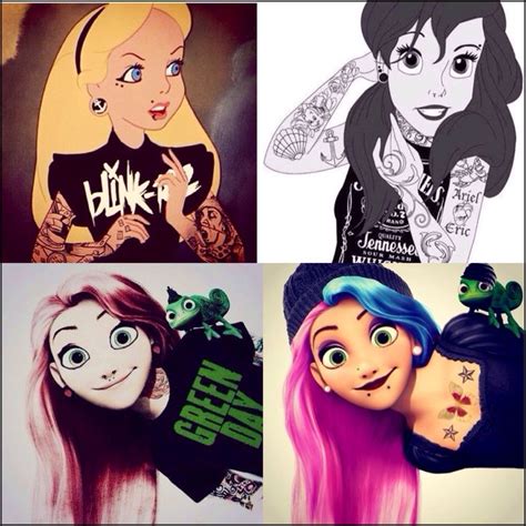 Disney Princess Hipsters 3 On We Heart It Hipster Disney Princess Disney Disney Princess