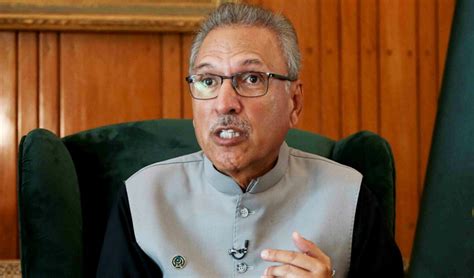 Ready To Face Article Asserts Ex President Arif Alvi