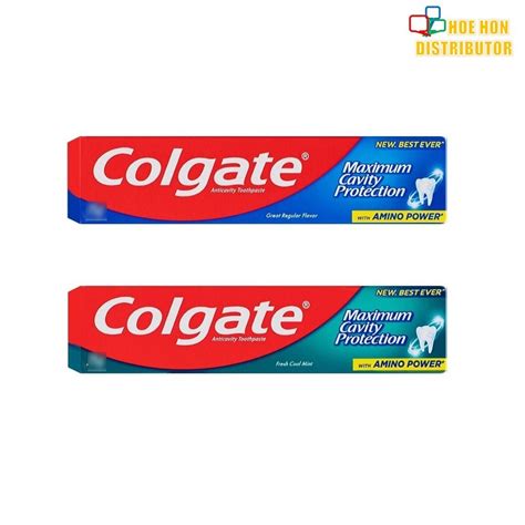 Colgate Toothpaste Fresh Cool Mint Great Regular Flavour Ubat Gigi