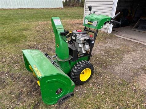 John Deere Pe Pro Walk Behind Snowblower Electric Start Power