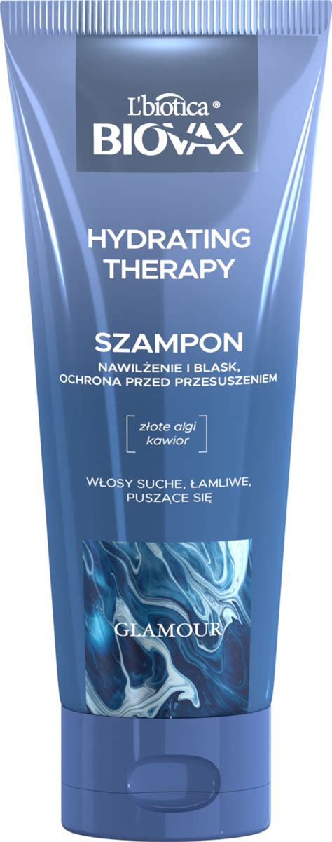 L BIOTICA BIOVAX Glamour Hydrating Therapy szampon do włosów