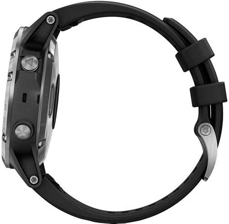 Garmin Fenix 5 Plus Stainless Steel 47mm Αδιάβροχο Smartwatch με