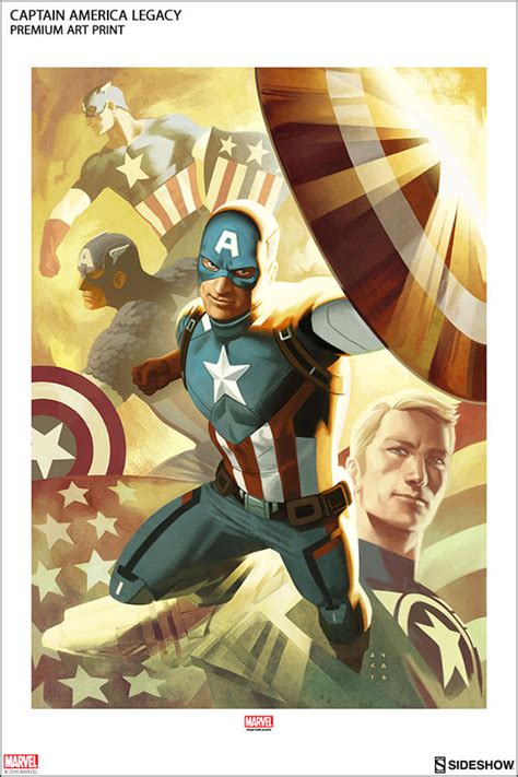 Captain America Legacy Premium Art Print