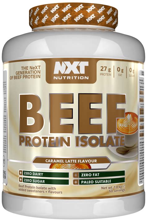 Nxt Beef Protein Isolate 1 8kg Navtrex Nutrition