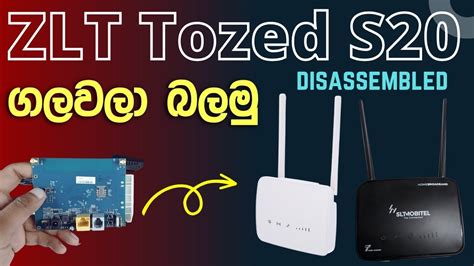 Zlt Tozed S Wifi Router Teardown Youtube