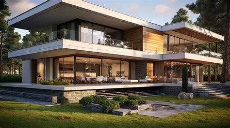 Premium AI Image | Photo of modern home 3d design