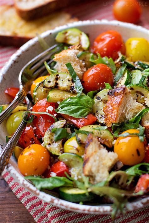 Grilled Panzanella Salad Life Made Simple