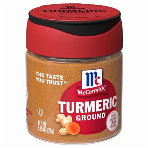 Mccormick Turmeric Ground Pack Of Pack Kroger