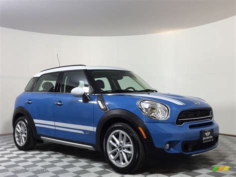 Kite Blue Metallic 2016 Mini Countryman Cooper S All4 Exterior Photo