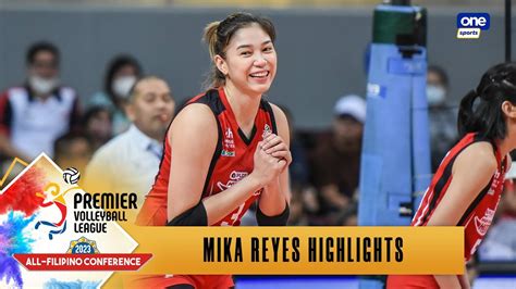 Mika Reyes Highlights 2023 PVL All Filipino Conference YouTube