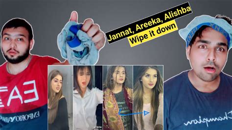 Wipe It Down Pakistani Tik Tok Reaction Jannat Mirza Areeka Haq