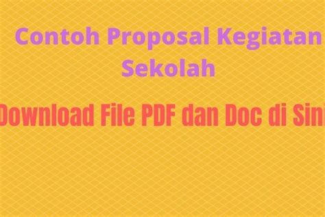 Detail Contoh Proposal Pameran Seni Rupa Di Sekolah Doc Koleksi Nomer