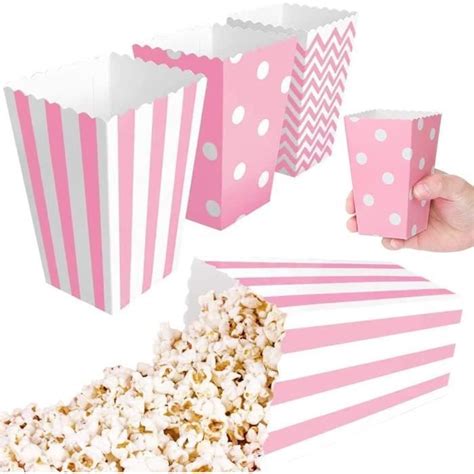 Pi Ces Sacs De Pop Corn Bo Tes De Popcorn Cas De Pop Corn