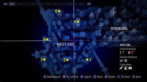 Downtown Gotham Batarang Locations Guide Gotham Knights