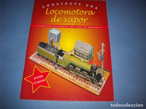 Construye Una Locomotora De Vapor Comprar Recortables Antiguos De