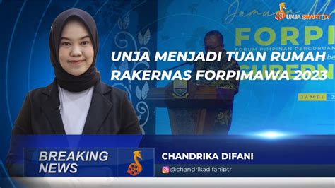 BREAKING NEWS UNJA MENJADI TUAN RUMAH RAKERNAS FORPIMAWA 2023 YouTube