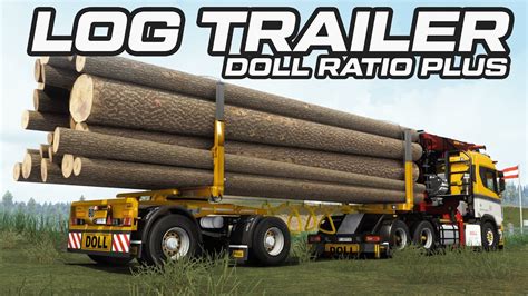 Ets2 145 Doll Ratio Plus Logtimber Trailer By Teklic Youtube