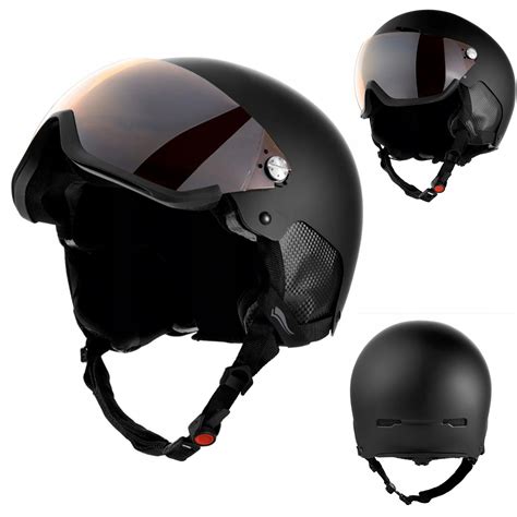 Kask narciarski z szybą wizjer gogle dzieci DEMO 12800936035 Allegro pl