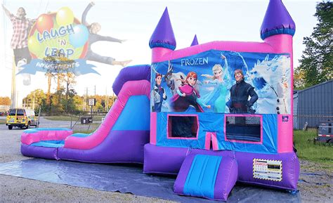 Frozen Bounce House Water Slide I Frozen Bouncy Castle Nflatable Rental