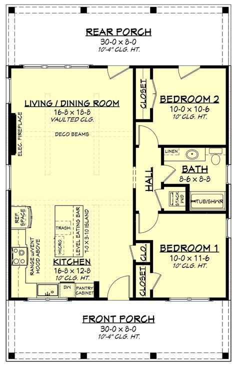 Small House Floor Plans 2 Bedrooms | Floor Roma