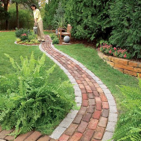 Landscaping With Recycled Red Bricks Musgroves In Christchurch