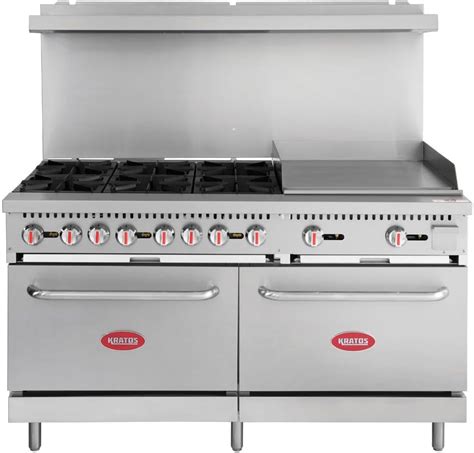 Amazon Kratos 29Y 046 NAT 60 Wide Commercial Gas Range 6 Cast