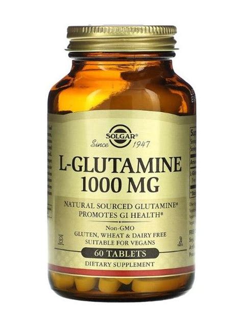 Solgar L Glutamin Mg Tabletten