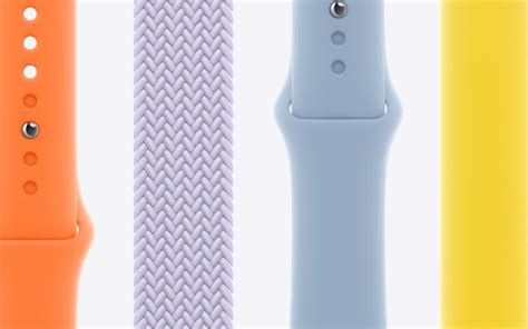 Consomac Apple Watch Apple Lance Des Bracelets Aux Coloris Printaniers