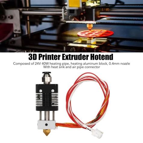 Cikonielf Hotend D Imprimante 3D Imprimante 3D Extrudeuse Hotend DC24V