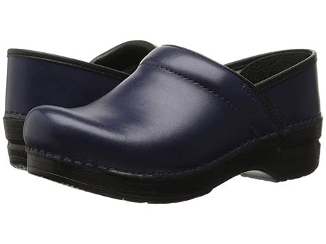 Dansko Professional Dark Blue Box Clog Shoes Your Heel Should Lift