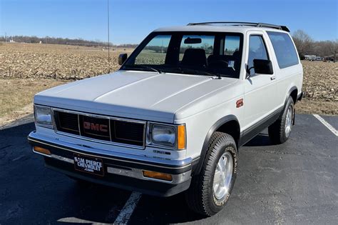 No Reserve 1985 Gmc Jimmy Sierra Classic V6 4×4 For Sale On Bat