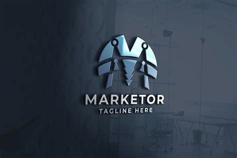 Marketor Letter M Logo Pro Template By Modernikdesign Codester