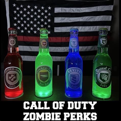 Zombie Perk Bottles Etsy