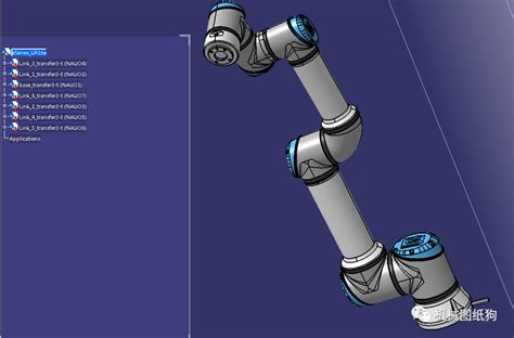 【机器人】通用机器人ur16e机械臂3d数模图纸 Step格式通用机器人 仿真秀干货文章