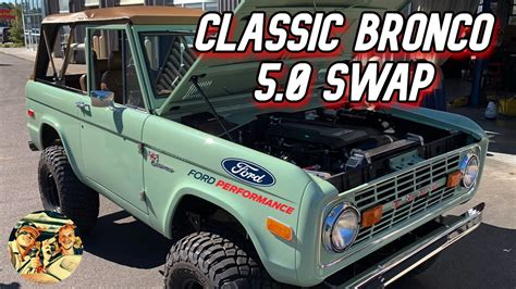 CLASSIC FORD BRONCO 5 0 COYOTE V8 SWAP 1971 Vintage Full Restomod