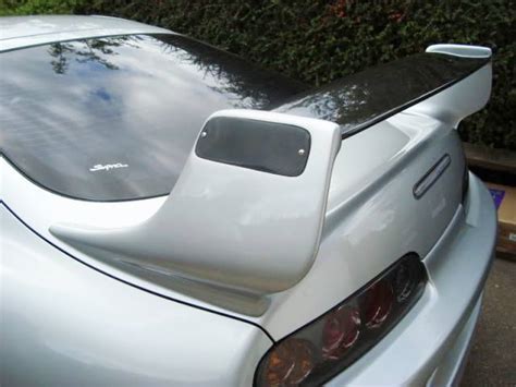 Car Styling For Toyota Mk Supra Trd Style Frp Fiber Glass Rear Spoiler