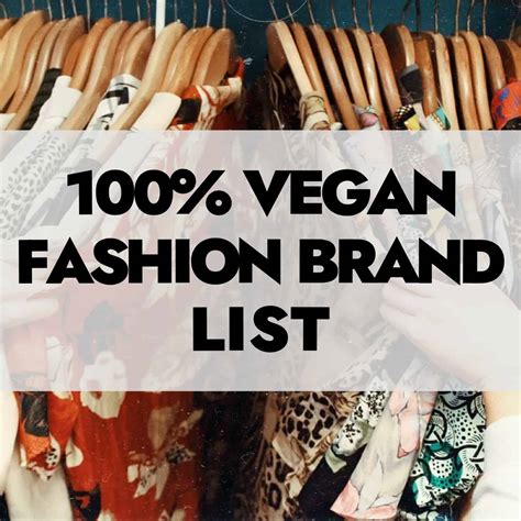 Vegan Clothing Brands | Vegan Fashion List