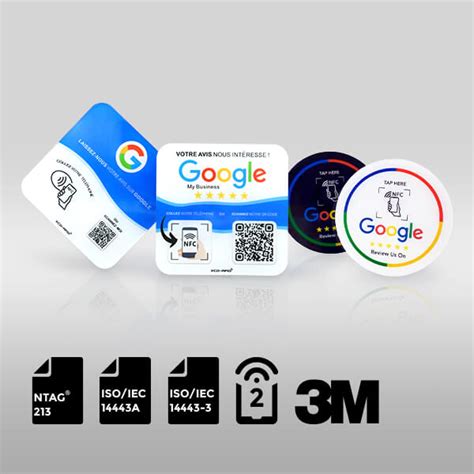 NTAG213 NFC Review Card Sticker RFID Card