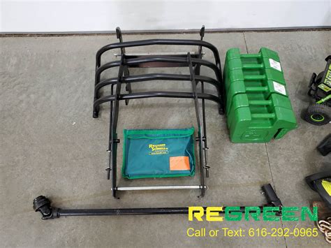 2015 John Deere X758 4x4 Diesel Garden Tractor & Attachments Package - ReGreen Equipment