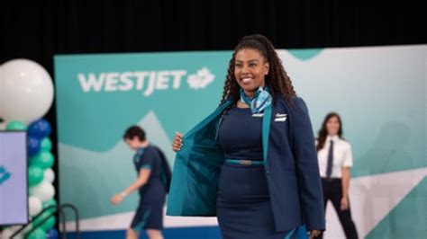 Westjet Debuts New Gender Neutral Uniforms With Name Tag Space For