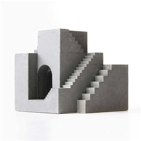 David Umemoto Cubic Geometry Seven1 Art Furniture Design Concrete