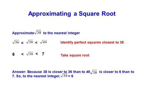 Approximating Square Roots Worksheet Worksheet Education