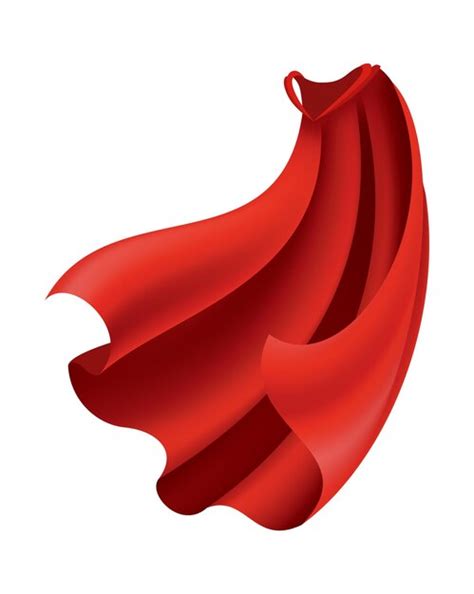 Cape Blue And Red Clip Art Library