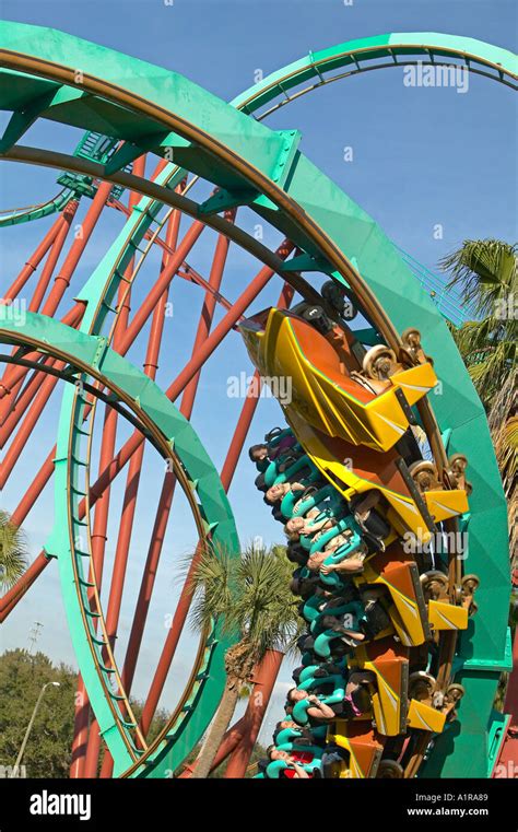 Kumba roller coaster hi-res stock photography and images - Alamy