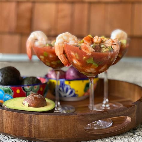 Gazpacho Style Shrimp Cocktail