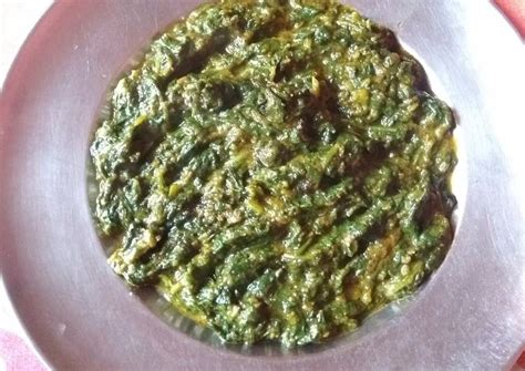 Palak saag Recipe by Fardeen Hamid - Cookpad